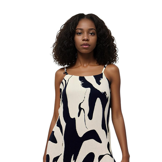 Weavy Zebra Dress